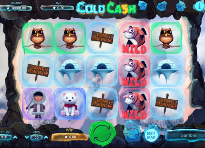 visit happyluke and play cold cash slot game