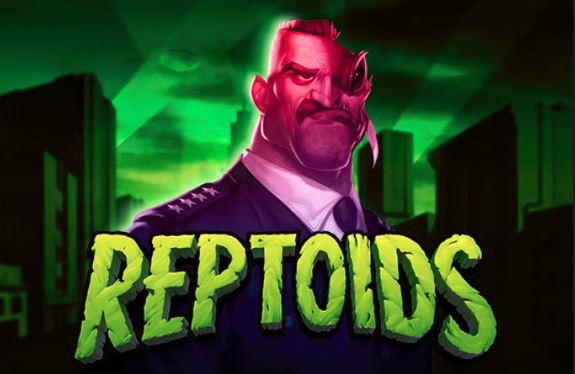 Reptoids slot game review. Play it now at Happyluke
