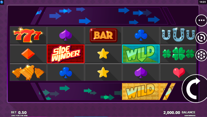 side winder slot game Happyluke